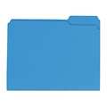 Zoro Select File Folder 9-5/8" x 11-3/4", Blue, Pk100 UNV16161
