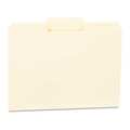 Zoro Select Top Tab File Folder, 1/3, Second, PK100 UNV12122