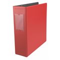 Zoro Select 3" Round Ring Binder, Red UNV35413