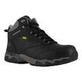 Reebok Size 11W Men's Athletic High-Top Composite Work Shoe, Black RB1067