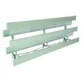 National Recreation Systems Bleacher, 3 Rows, 18 Seats, 9 ft. L TR-0309STD