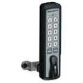 Compx Regulator Electronic Keyless Lock, Black, Nonhanded REG-M-V-3-BLK