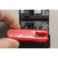 Stopout Circuit Breaker Lockout, 120/240V AC, 1 Poles KDD170