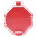 Stopout Pneumatic Lockout, Red, 3-1/4"Wx1-7/8"H KDD480
