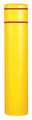 Zoro Select Post Sleeve, 60In H, Yellow with Red Tape 4502YR