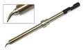 Hakko Solder Tip, 0.07 in. x 0.11 in., Bent T30-J