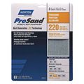 Norton Abrasives Sandpaper Sheet, Very Fine, 220 Grit, PK3 07660768158