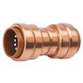 Pro-Line Copper Copper Push Fit Coupling, 1/2 in Tube Size 650-003HC