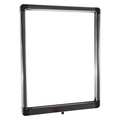Visiontron Sign Frame, Polished Chrome, 14 in. H FR1114DSPCPC