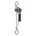 Harrington Lever Chain Hoist, 500 lb Load Capacity, 15 ft Hoist Lift, 51/64 in Hook Opening LX003-15