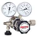 Smith Equipment Specialty Gas Regulator, Two Stage, 1/4 in MNPT, 0 to 15 psi, Use With: Oxygen 120-8400