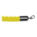 Lawrence Metal Barrier Rope, 10 ft.L, Satin Chrm Snap End ROPE-TWST-35-10/0-2-SNAP-1S