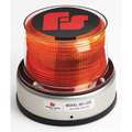Federal Signal Beacon Light, Open Style, 5-45/64 in. H 420223-02