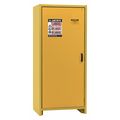 Justrite Safety Cabinet, EN, 30 gal., 30 min., Color: Yellow 22601