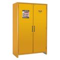 Justrite Safety Cabinet, EN, 45 gal., 90 min., Color: Yellow 22607