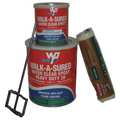Wooster Products 1 gal Anti-Slip Floor Coating, Anti-Slip Finish, Clear, 100% Solid Base WAS20.CLR