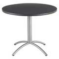 Cafeworks Round CafÃ©Worksâ„¢ Table, Graphite Granite - 42" Round x 29"H, 42" W, 42" L, 29" H, Graphite 65648