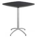 Cafeworks Square CafÃ©Worksâ„¢ Table, Graphite Granite - 42" Square x 29"H, 42" W, 42" L, 29" H, Graphite 65678