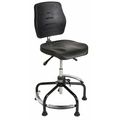 Shopsol Task Chair Backrest, Height 19" to 36", Polyurethane Black 3010013
