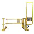 Garlock Safety Systems Mezzanine Pivot Safety Gate, Steel, 44in H 431001001