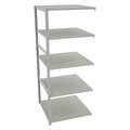 Tennsco Boltless Shelving, 36"D x 36"W x 88"H, 5 Shelves, Steel TO-5-3636-7