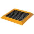Eagle Mfg Spill Containment Berm, Yellow/Black T8101G