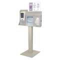 Bowman Dispensers Respiratory Hygiene Station, 57-63/64in.H BD106-0012