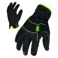 Ironclad Performance Wear Mechanics Gloves, M, Black/Green, Spandex EXO-MUG-03-M