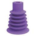 Piab Suction Cup, Purple, 30mm Dia., 37mm H, PK5 VL30BL