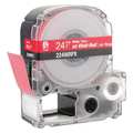 Epson Label Cartridge, White on Red, Labels/Roll: Continuous 224WRPX