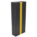 Zoro Select Column Protector, Blck, 36inH, 10inW, I-Beam V-PAD-I-34