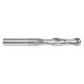 Zoro Select End Mill, 1/4 in.2 Flutes, TiCN 224-001022