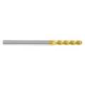 Zoro Select End Mill, 5/16 in.4 Flutes, TiN 229-001031