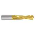 Zoro Select Screw Machine Drill Bit, 3/8 in Size, 135  Degrees Point Angle, Solid Carbide, TiN Finish 460-103750A
