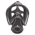 Msa Safety Full Face Respirator, M, Threaded, Hycar 10037648