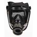 Msa Safety Full Face Respirator, L, Bayonet, Hycar 10083801