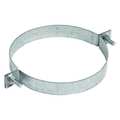 Nordfab Pipe Hanger, 5 in Duct Dia, Galvanized Steel, 14 GA, 5 in W x 7" L x 8010004257