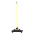 Rubbermaid Commercial 18 in Sweep Face Broom, Medium, Synthetic, Black 2018727