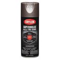 Krylon Hammered Spray Paint, Brown, Hammered, 12 oz. K08986007