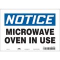 Condor Safety Sign Radiofrequency/Microwave, 7 in H, 10 in W, Vinyl, Vertical Rectangle, 451X80 451X80