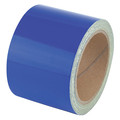 Zoro Select Reflective Marking Tape, Solid, Blue, 3" W RF3BL