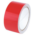 Zoro Select Reflective Marking Tape, Solid, Red, 2" W RF2RD