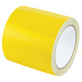 Zoro Select Reflective Marking Tape, Solid, Yellow, 4"W RF4YL