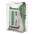 Bowman Dispensers Wipe Dispenser, 1 Compartments, Clear CL012-0111