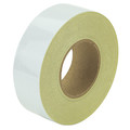 Zoro Select Marking Tape, Solid, White, 2" W 35TA47