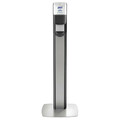 Purell Hand Sanitizer Dispenser, Floor Mount, Graphite with Silver Panel (dispenser included) 7316-DS-SLV