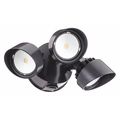 Lithonia Lighting Security Floodlight, 3100 lm, 120V, 9-1/2"L OLF 3RH 40K 120 PE BZ M4