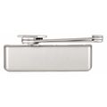 Dormakaba Manual Hydraulic Stanley QDC 100 Door Closer Extra Heavy Duty Interior and Exterior, Silver QDC113R689BF