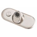 Bestcare Piezo Push Button 4" Mount, 3 Hole Ligature Resistant Bathroom Faucet, Chrome plated WH3376-PPZ
