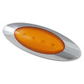Grote Lamp Kit w/Bezel, M1 Series, LED, Yellow 45583